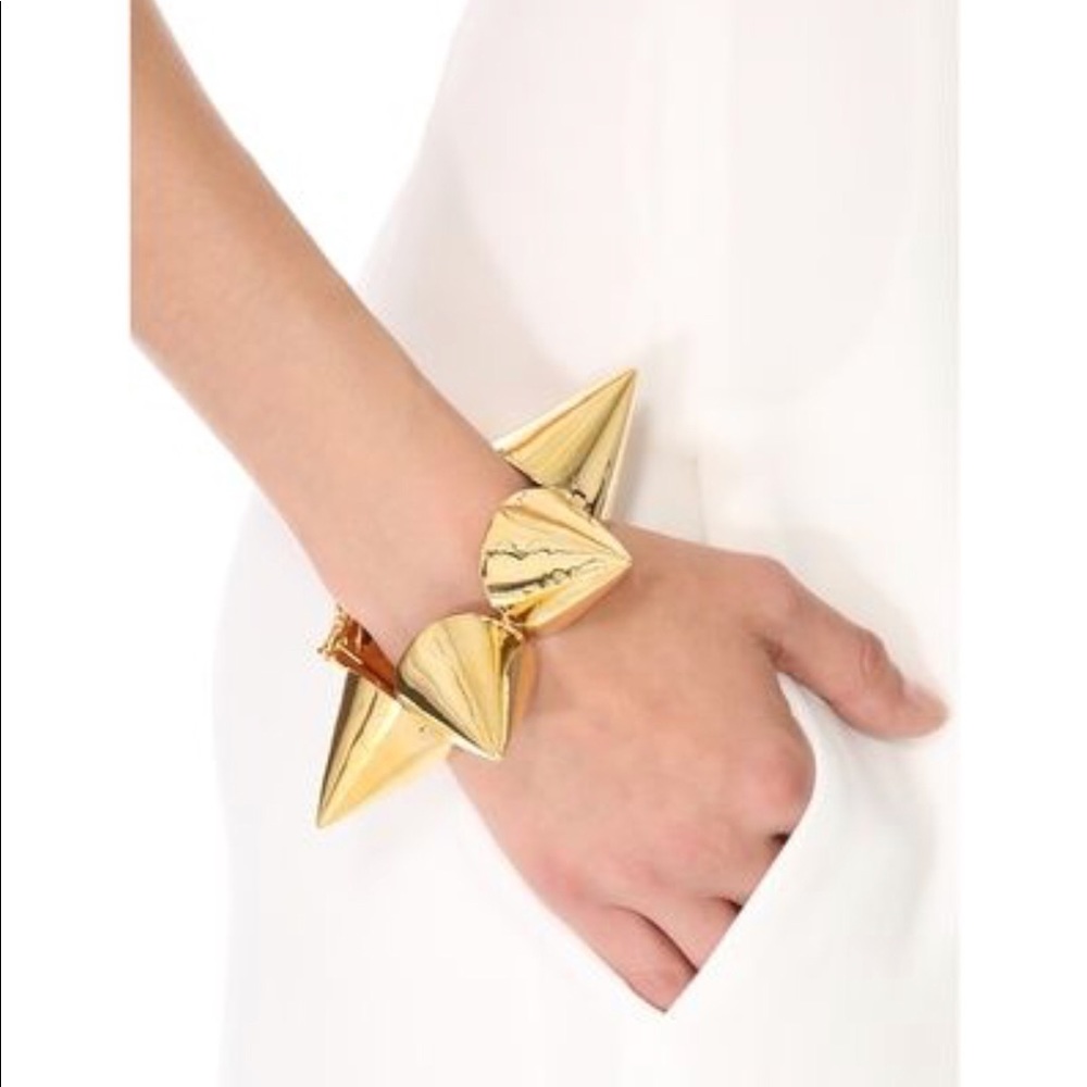 Gold Geometric Bracelet